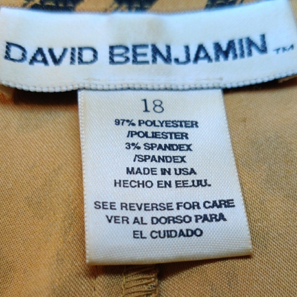 David Benjamin.Leopard Print Jacket - Picture 4 of 8